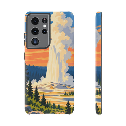 Yellowstone — Geyser Dawn Samsung Galaxy Tough Case