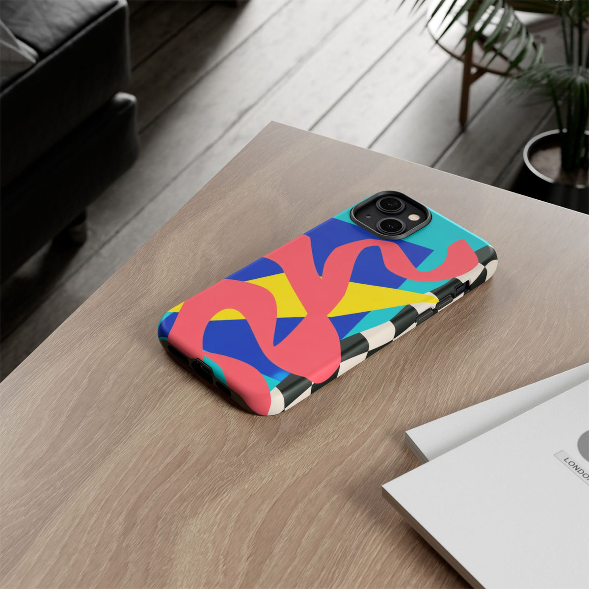 Cut Loose iPhone Tough Case | Retro Abstract Art