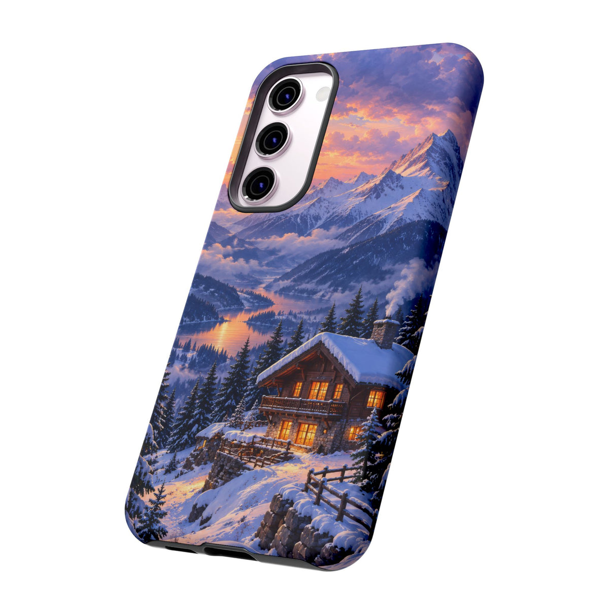 Alpine Hearth Samsung Galaxy Tough Case | winter cabin