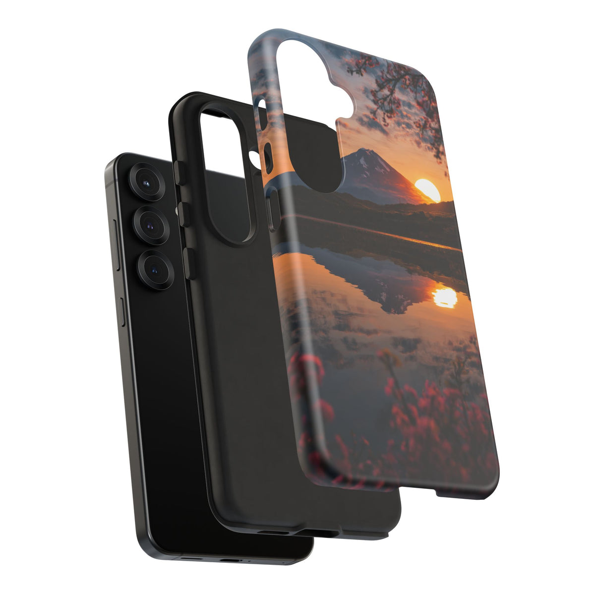 Fuji Golden Reflection Samsung Galaxy Tough Phone Case