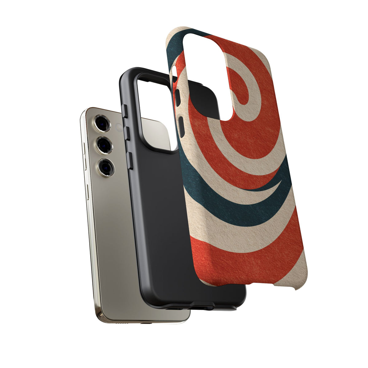 Ember Spiral Samsung Galaxy Tough Phone Case