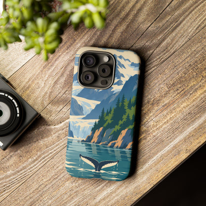 Glacier Bay — Fjord Silence iPhone Tough Case
