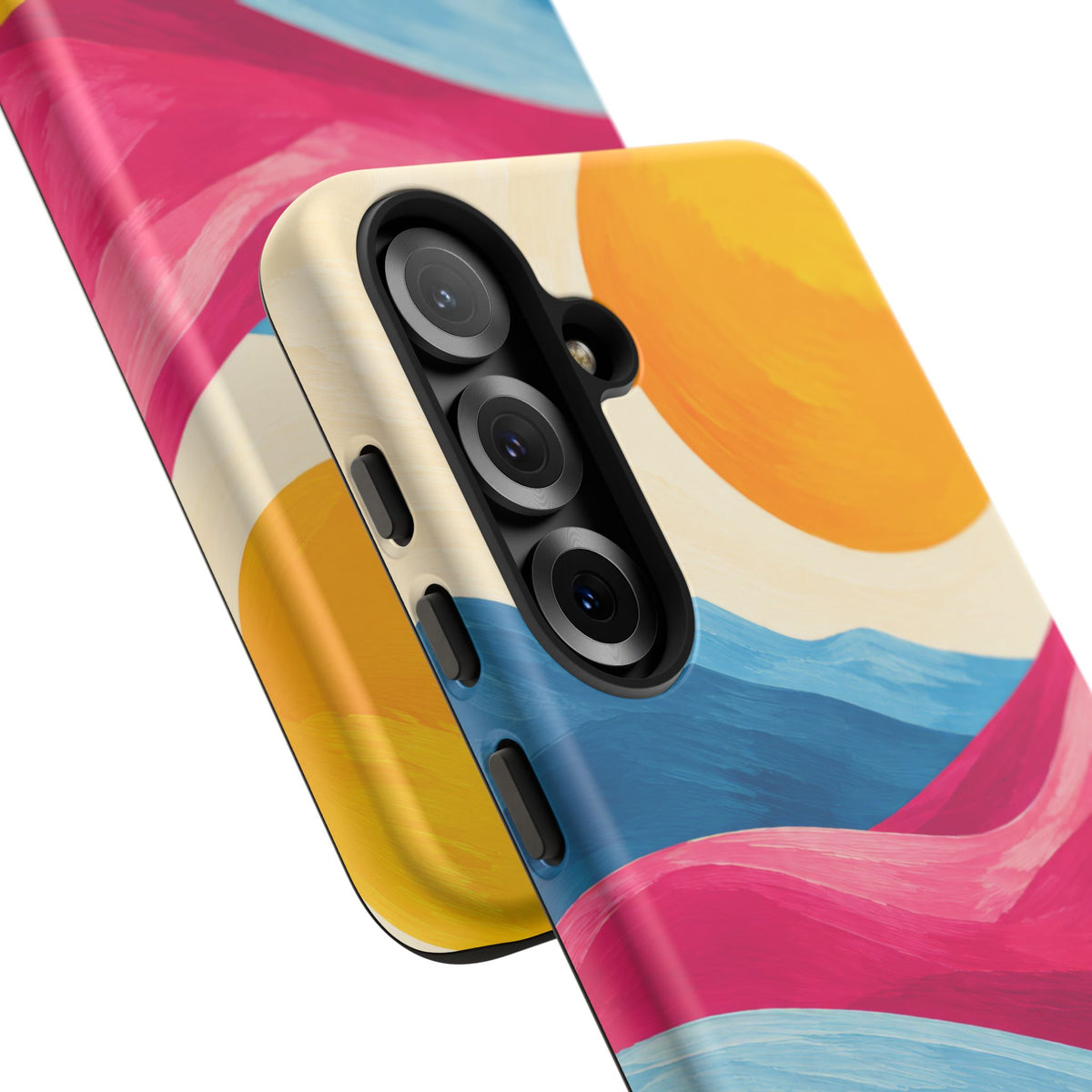 Golden Drift Samsung Galaxy Tough Case | colorful hills