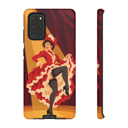 Moulin Rouge Dancer — Crimson Cabaret Samsung Galaxy Tough Case | cabaret dancer