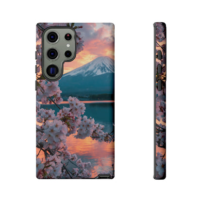 Fuji Petal Reflection Samsung Galaxy Tough Phone Case