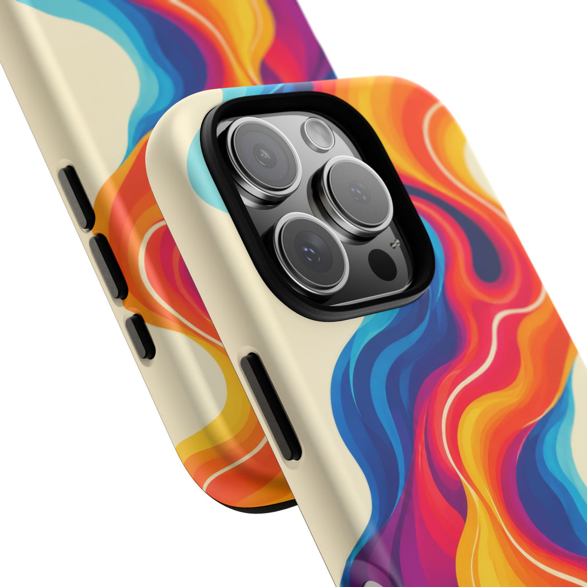 Electric Tide iPhone Tough Case | psychedelic wave