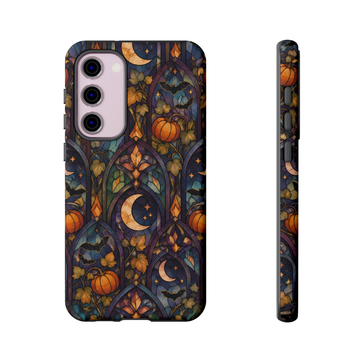 Amber Moon Window Samsung Galaxy Tough Case | celestial halloween