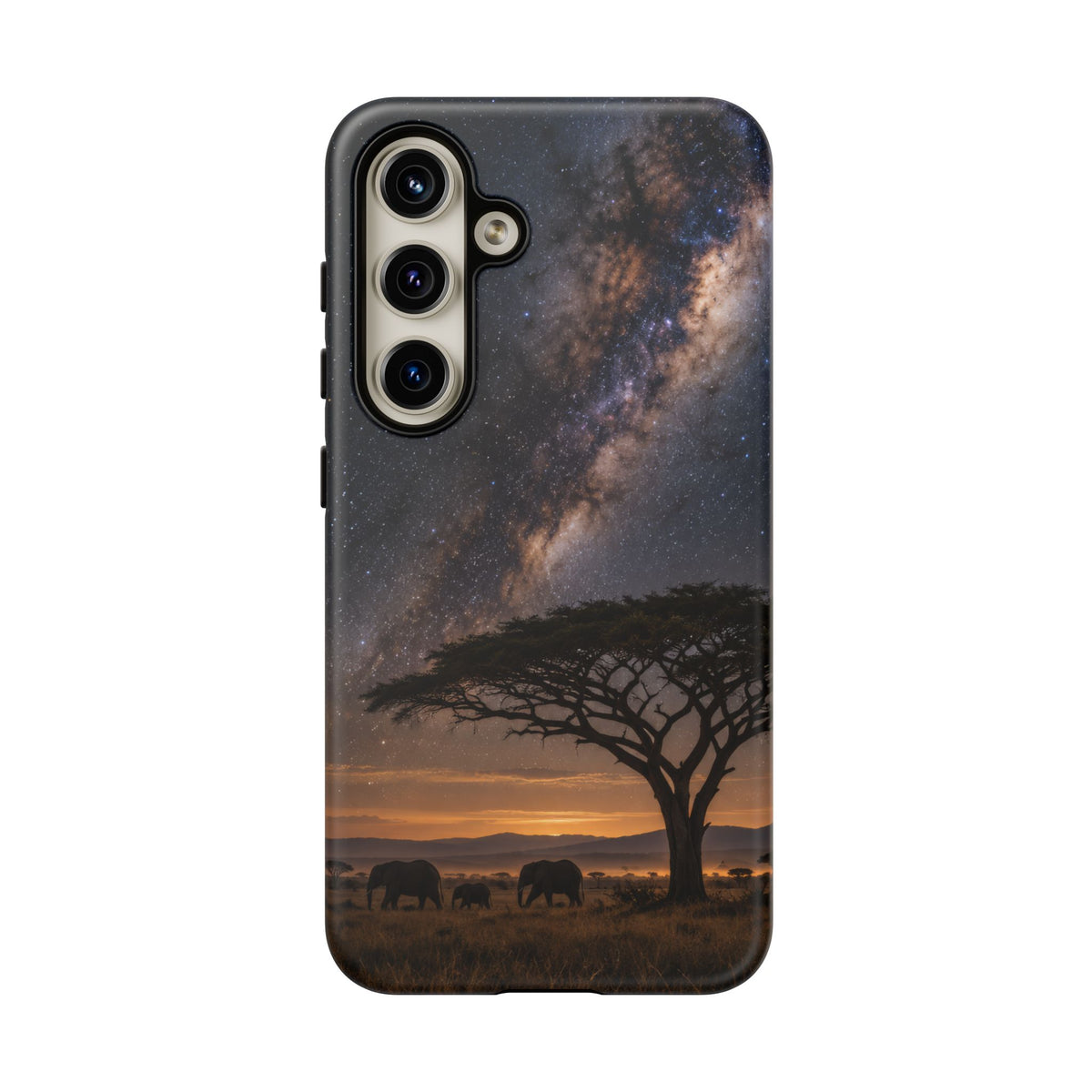 Milky Way over the Plains Samsung Galaxy Tough Case