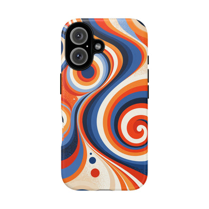 Electric Orbit iPhone Tough Phone Case