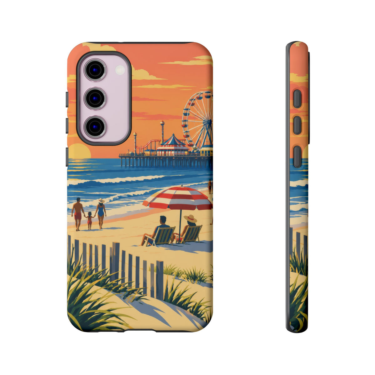 New Jersey Shore — Boardwalk Summer Samsung Galaxy Tough Case