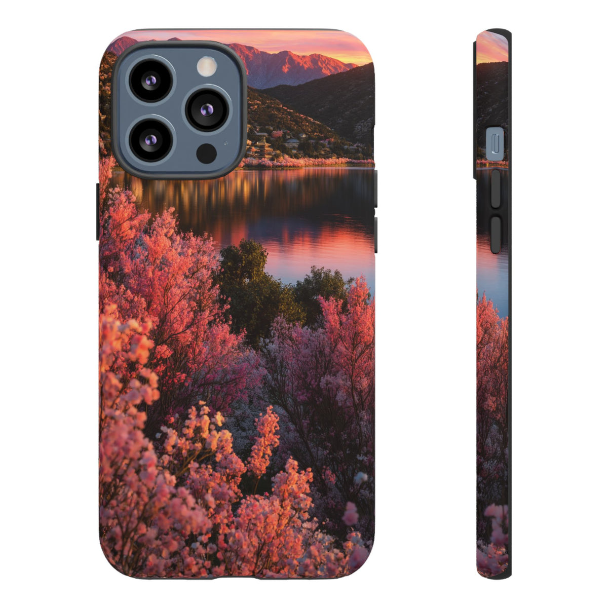 Alpine Bloom Lake iPhone Tough Phone Case