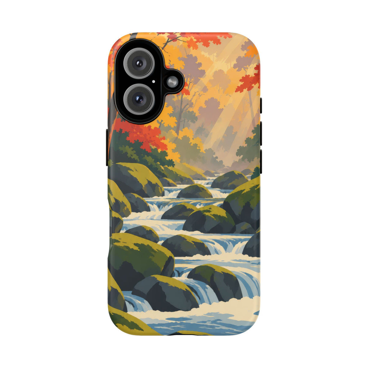 Great Smoky Mountains — Autumn Creek iPhone Tough Case