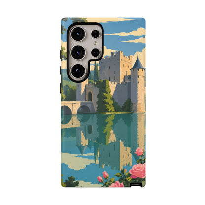 English Castle — Moat and Roses Samsung Galaxy Tough Case