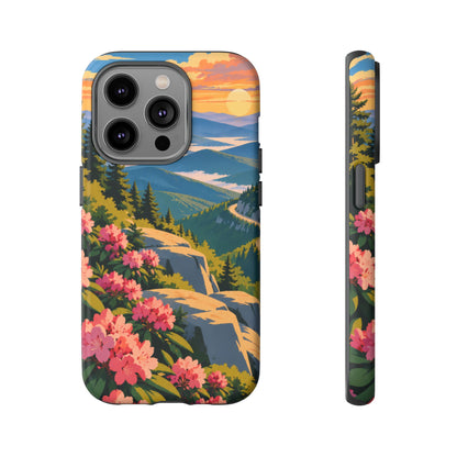Blue Ridge Parkway — Ridgeway Bloom iPhone Tough Case