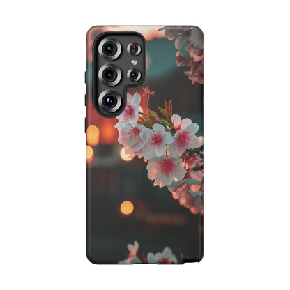 Kyoto Blossom Lanterns Samsung Galaxy Tough Phone Case
