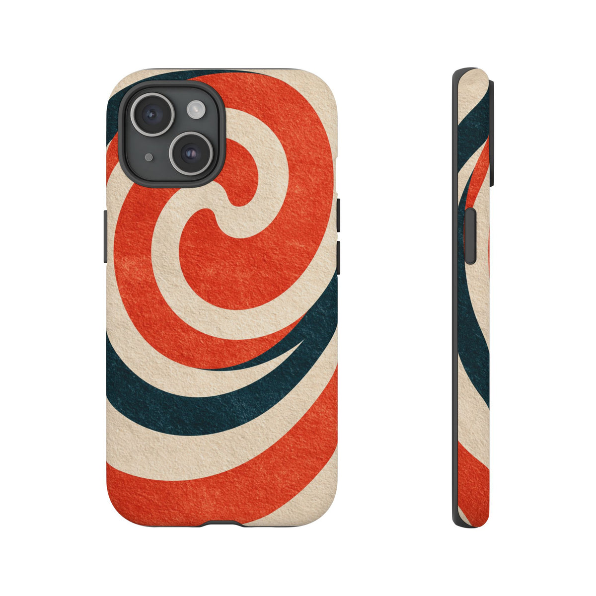 Ember Spiral iPhone Tough Phone Case