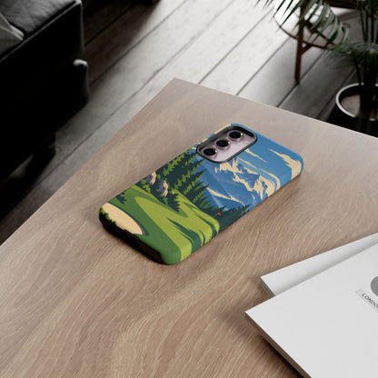 Mountain Golf — Alpine Fairway Samsung Galaxy Tough Case