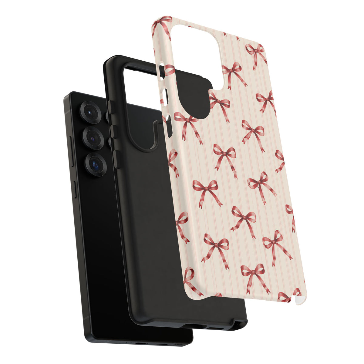 Red Bow Samsung Galaxy Tough Case | Ribbon Waltz