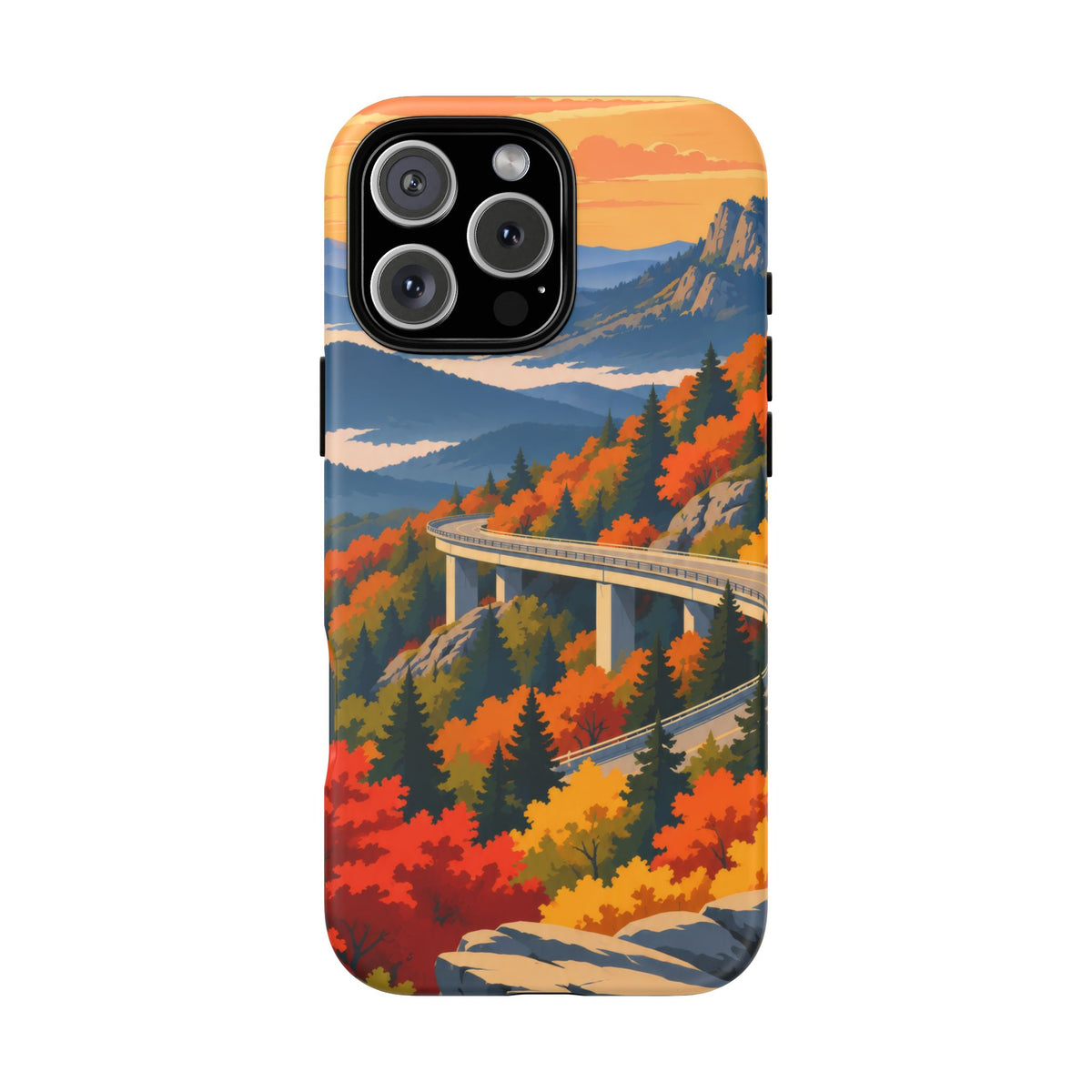 Blue Ridge Parkway — Viaduct Morning iPhone Tough Case