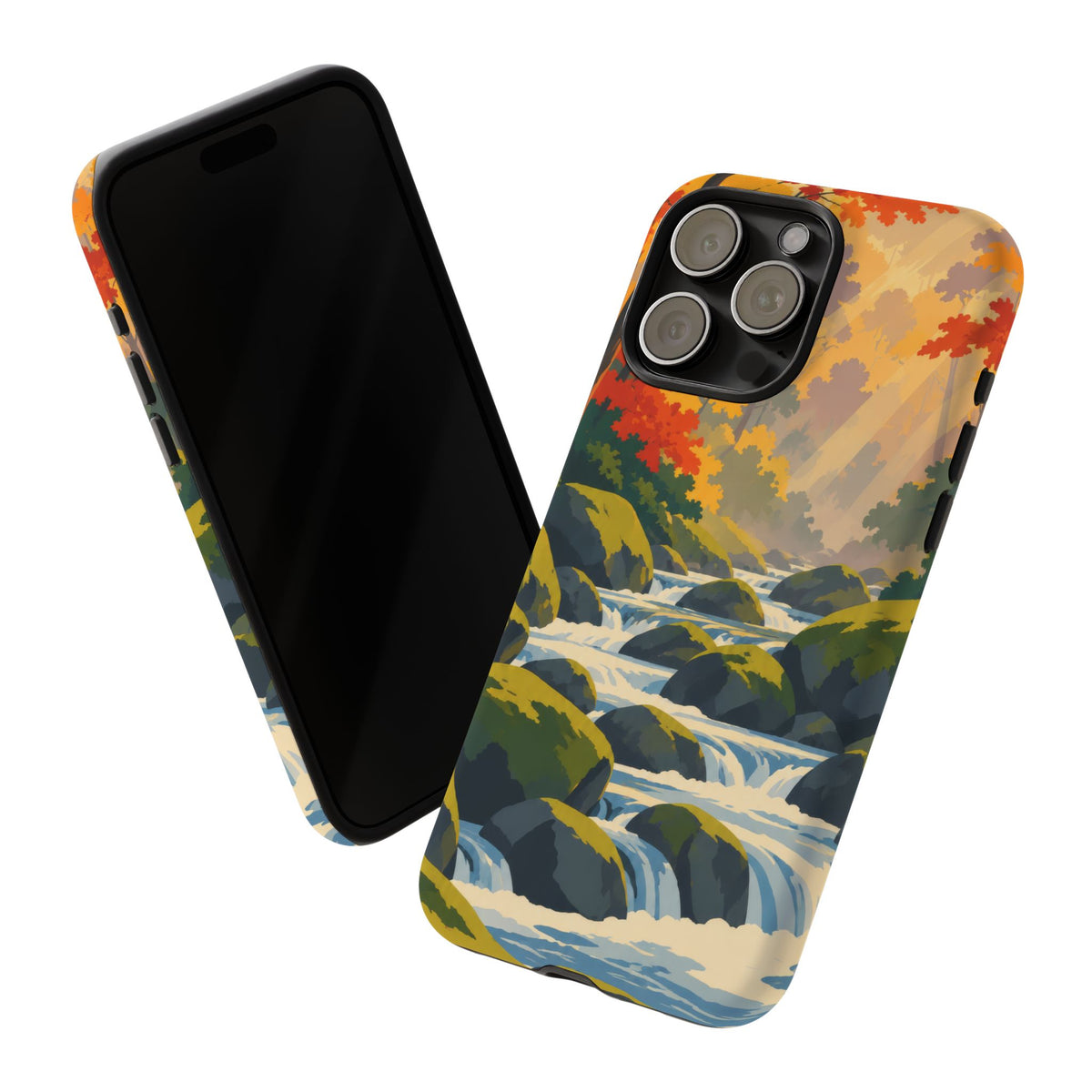 Great Smoky Mountains — Autumn Creek iPhone Tough Case