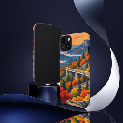 Blue Ridge Parkway — Viaduct Morning iPhone Tough Case