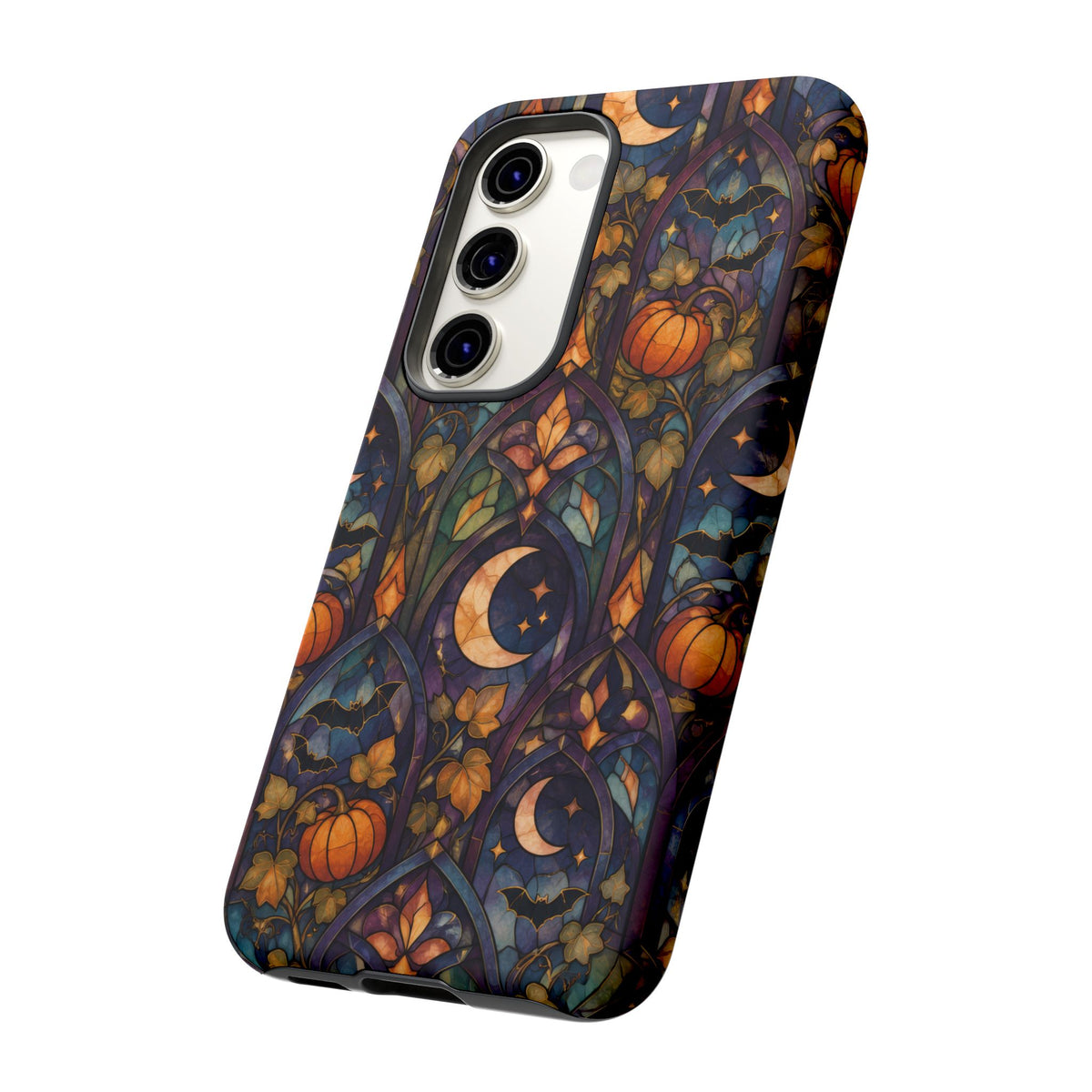 Amber Moon Window Samsung Galaxy Tough Case | celestial halloween
