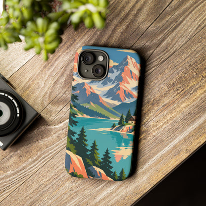 Switzerland — Alpine Lake iPhone Tough Case