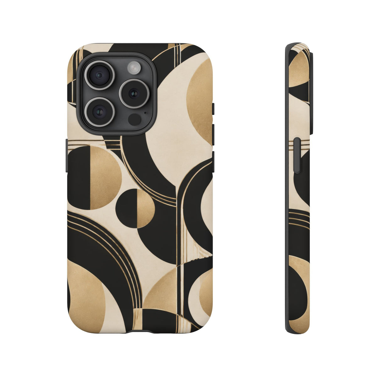 Pearl Orbit iPhone Tough Case | art deco