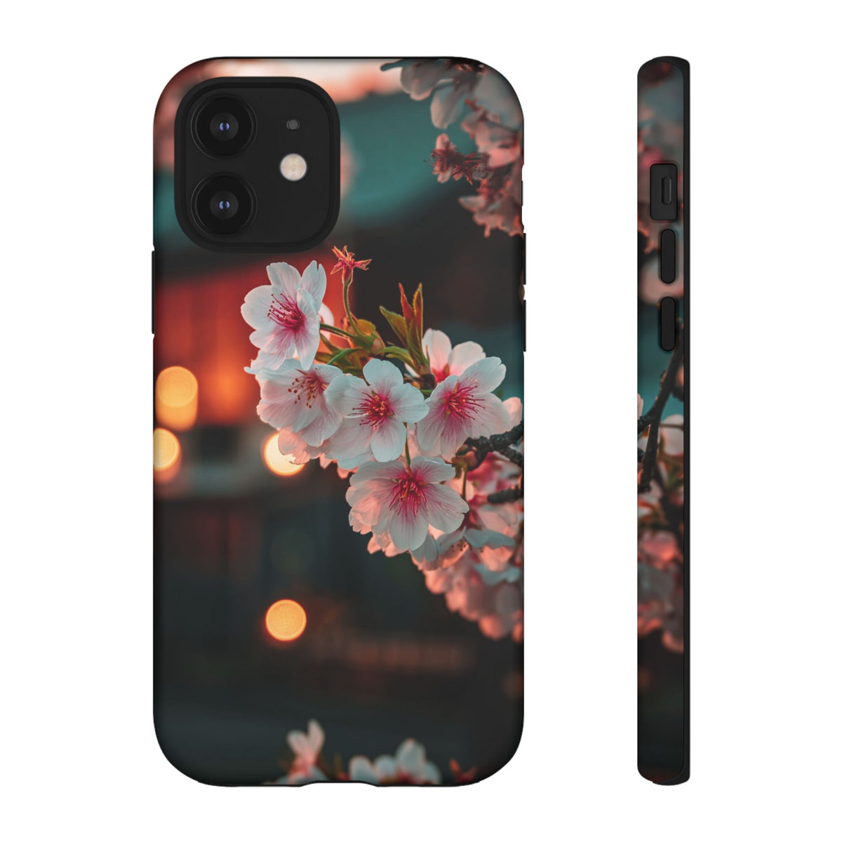 Kyoto Blossom Lanterns iPhone Tough Phone Case