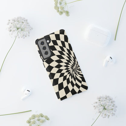 Twist Theory Samsung Galaxy Tough Case | Optical Checkerboard