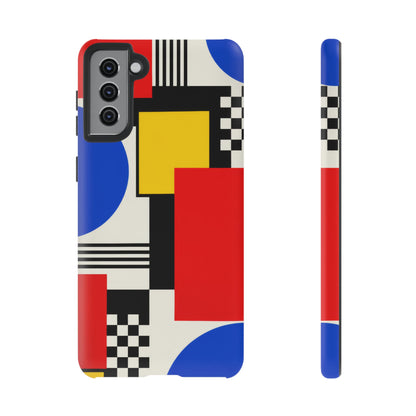 Primary Frequency Samsung Galaxy Tough Case | Primary Color Geometry