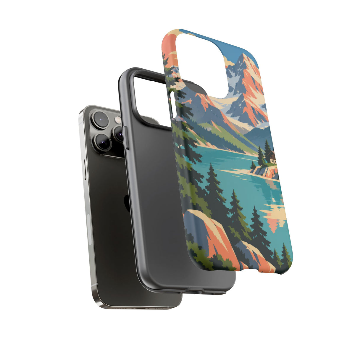 Switzerland — Alpine Lake iPhone Tough Case