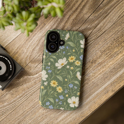 Wildflower iPhone Tough Case | Meadow Herbarium