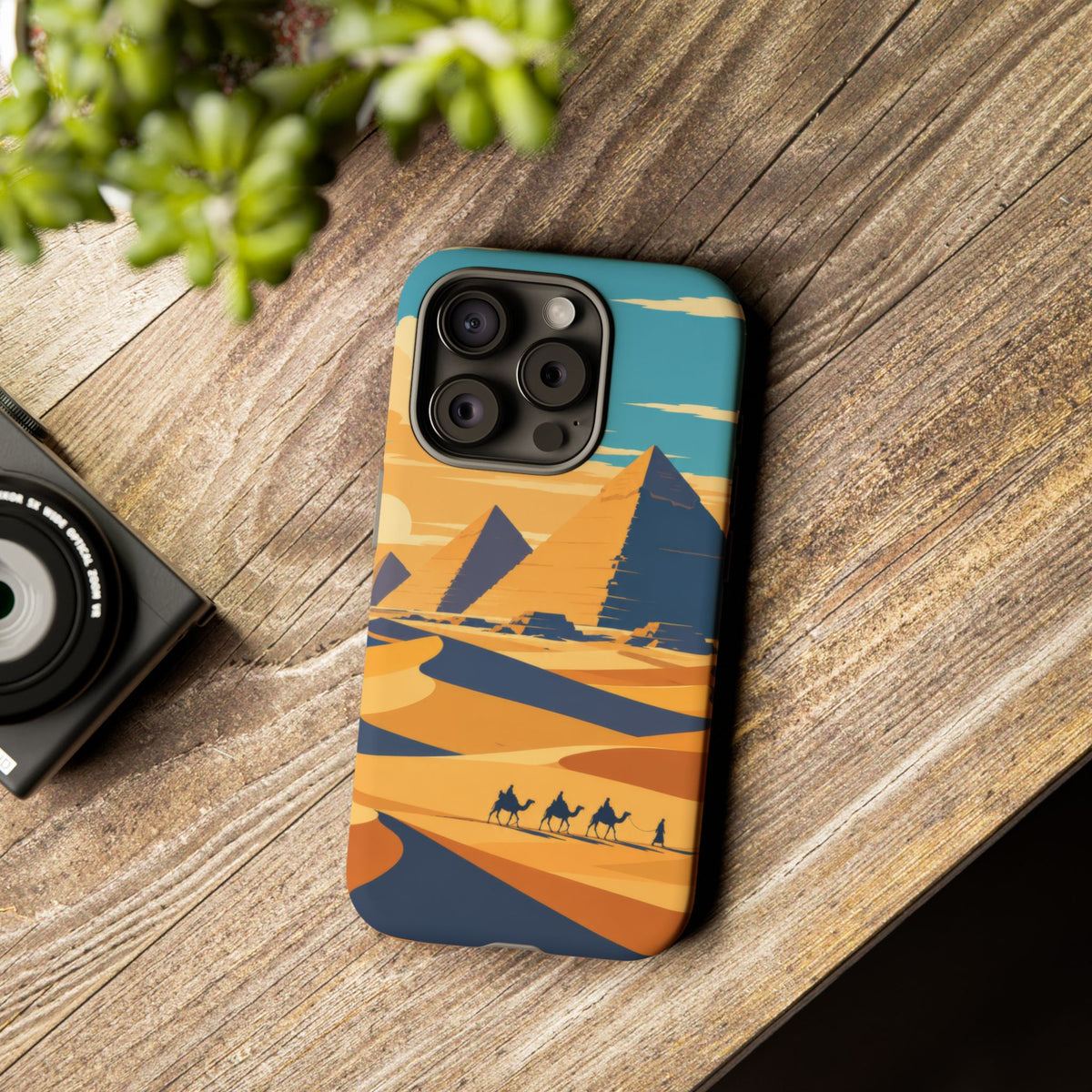 The Pyramids — Sands of Gold iPhone Tough Case