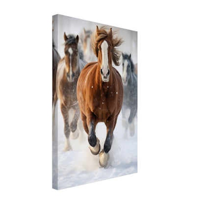 Canvas Wall Art - Winter's Wild Majesty