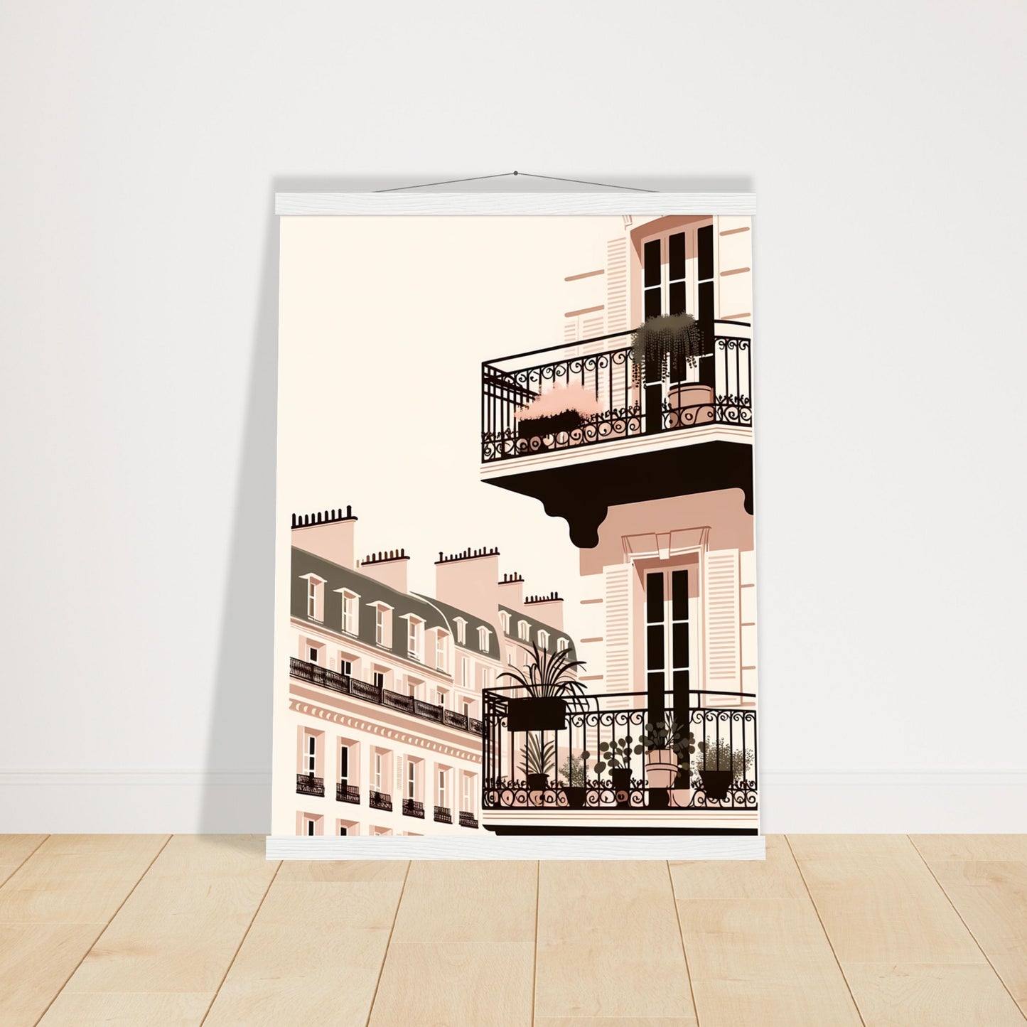 Wall Art - Balcony Bliss in Paris