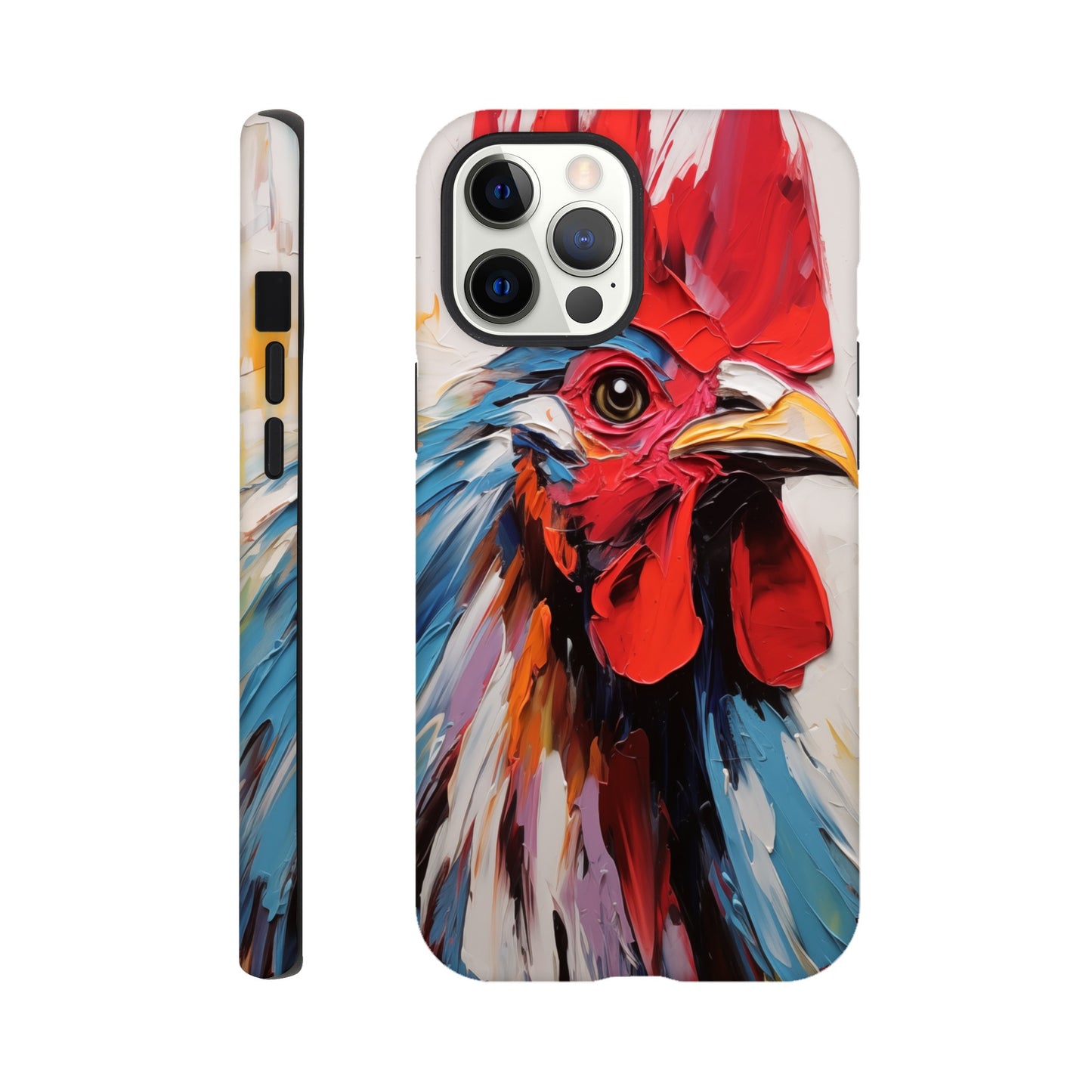 iPhone Case - Rooster Vibrant Vigilance
