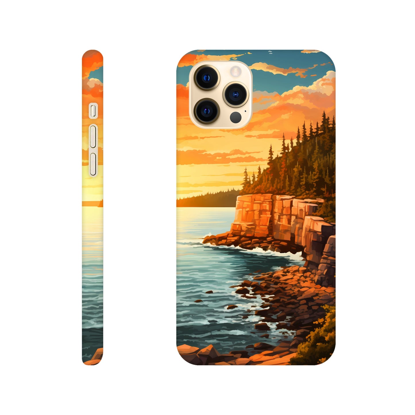 iPhone Case - Acadia Coastal Chronicles (National Park)