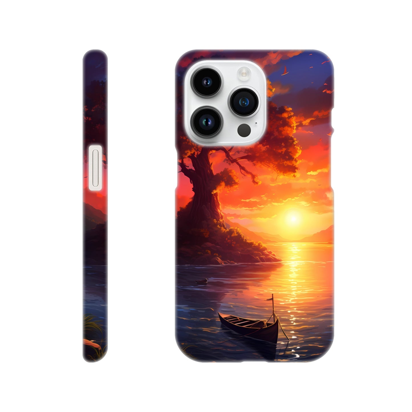 iPhone case - Solitary Sunset Serenade