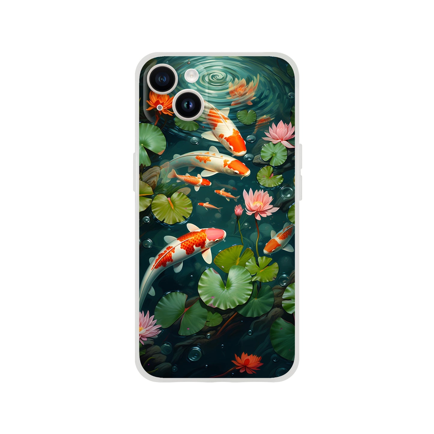 iPhone Case - Tranquil Koi Oasis