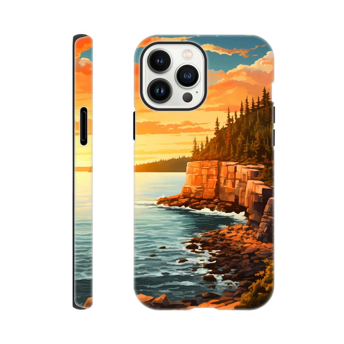 iPhone Case - Acadia Coastal Chronicles (National Park)