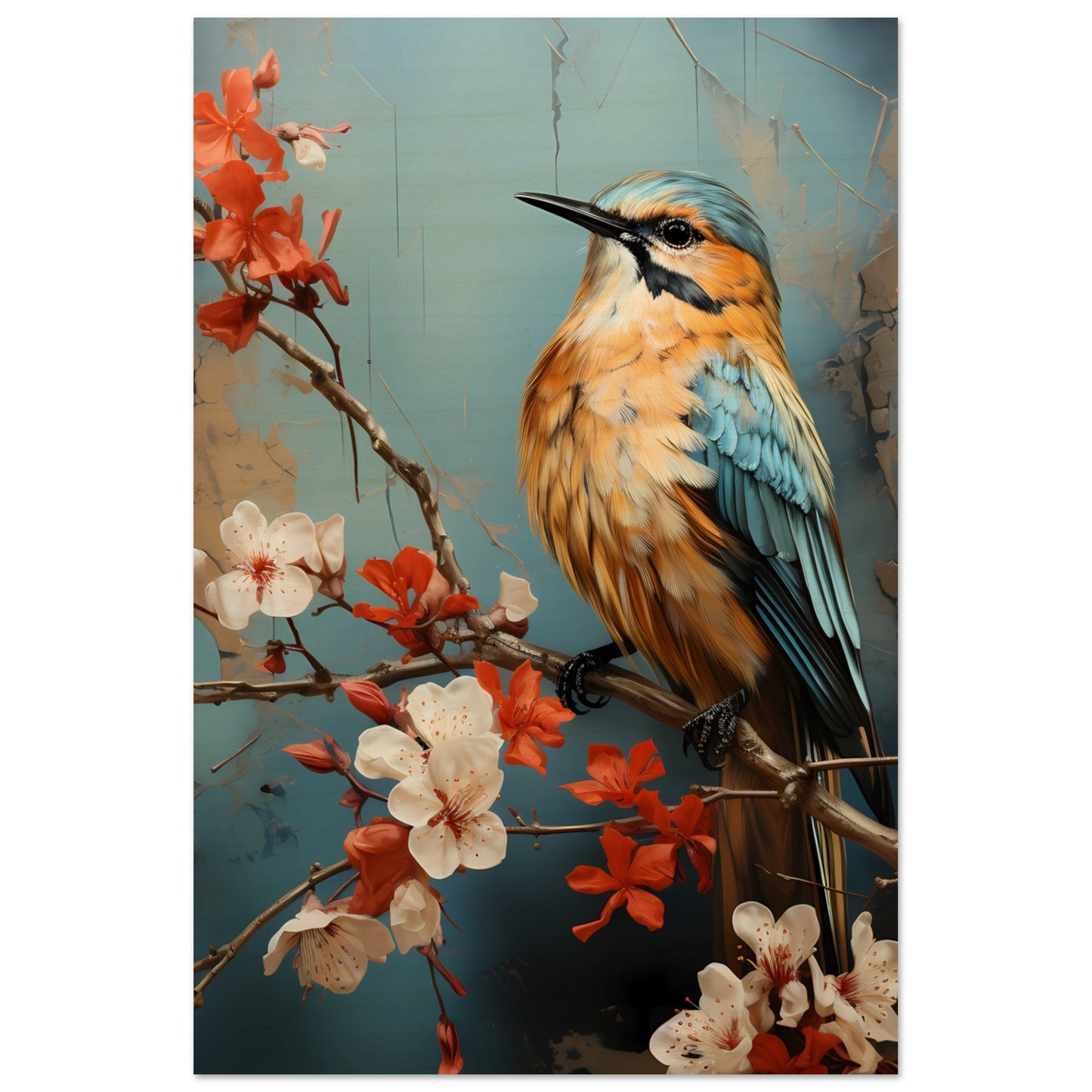 Wood Print - Birdsong Beauty