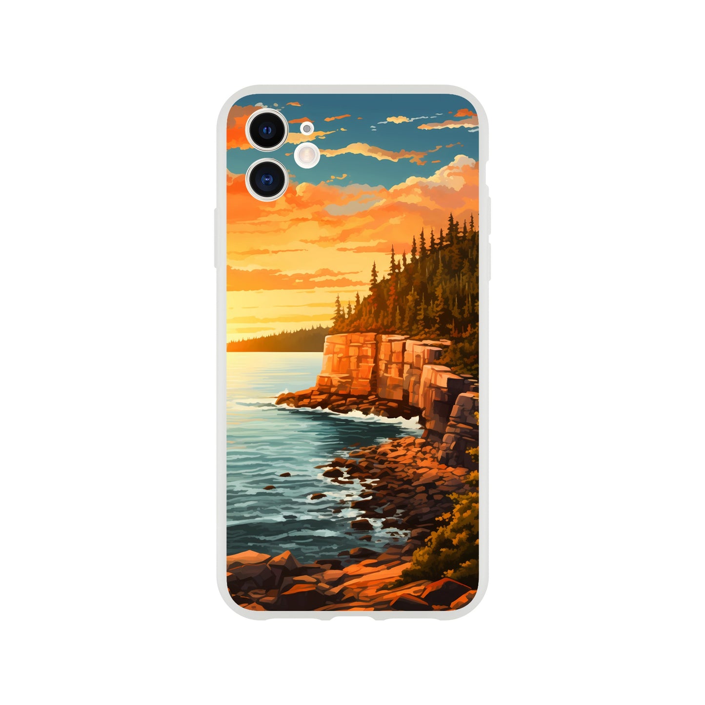iPhone Case - Acadia Coastal Chronicles (National Park)