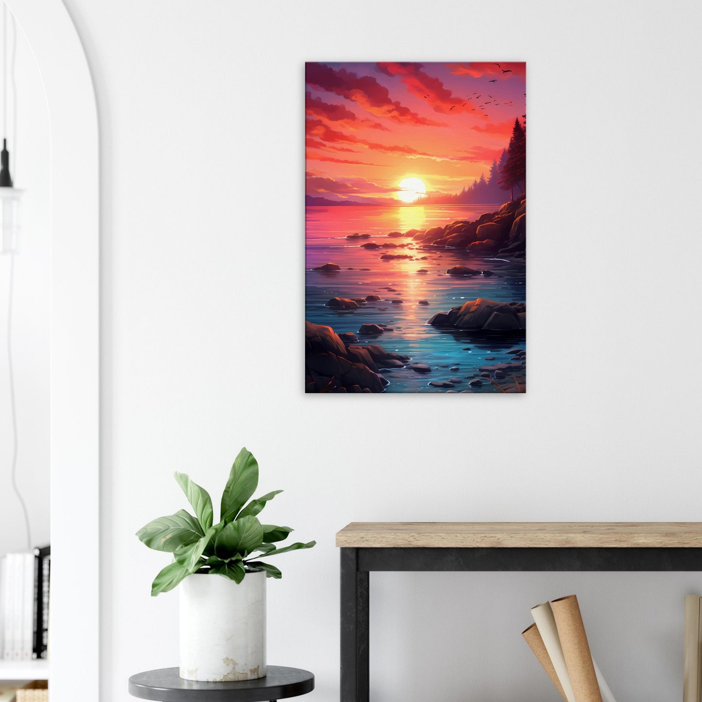 Canvas Wall Art - Twilight Serenity