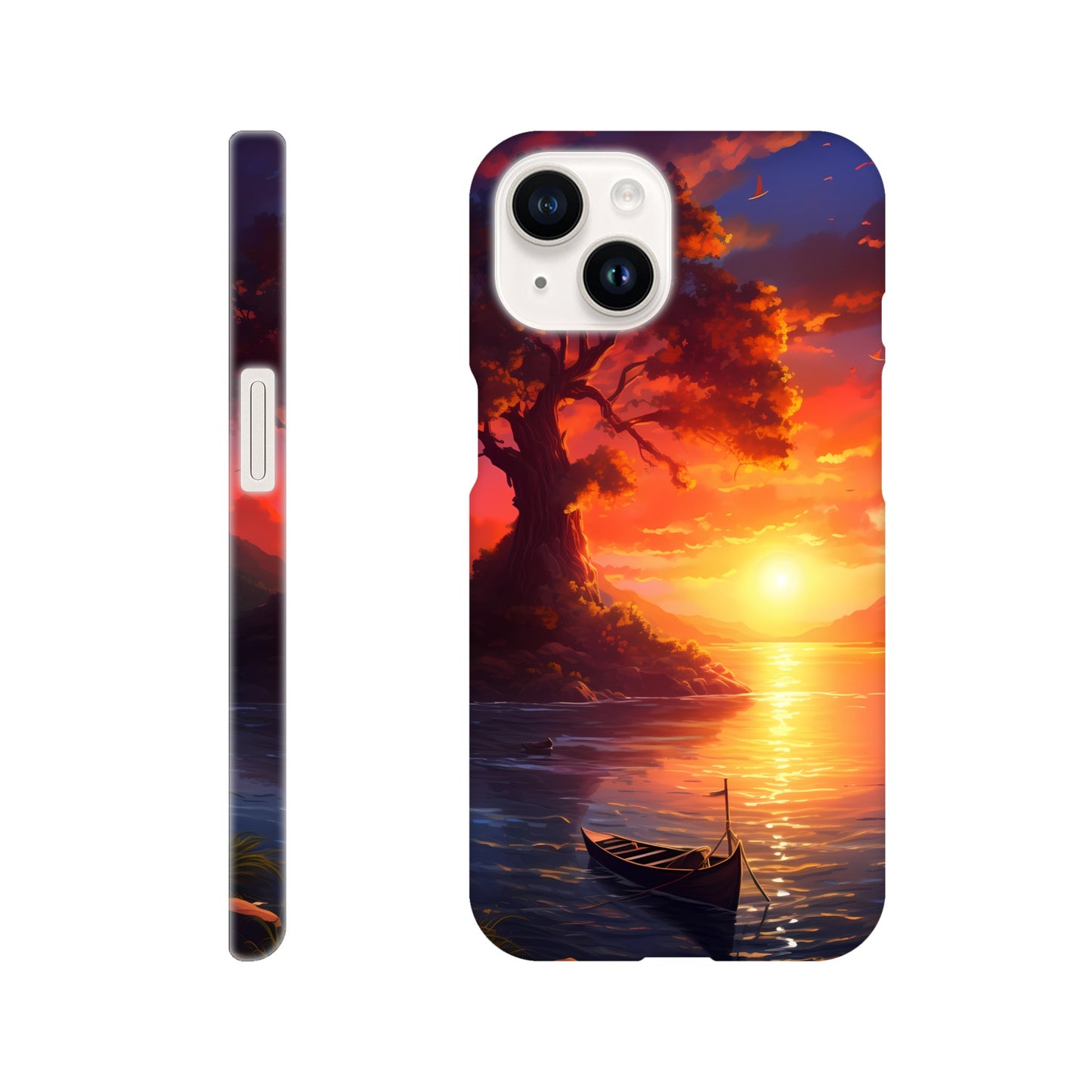 iPhone case - Solitary Sunset Serenade