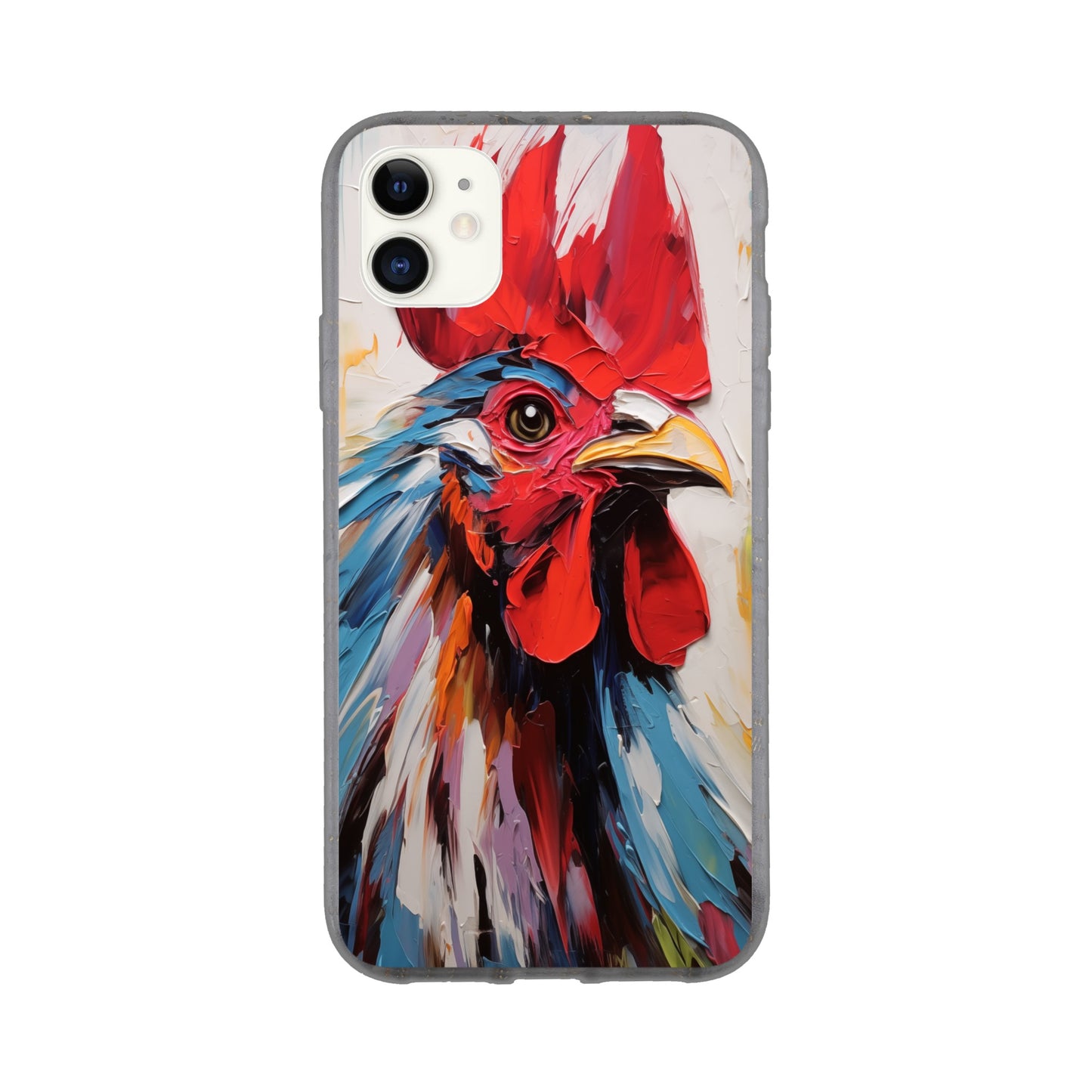 iPhone Case - Rooster Vibrant Vigilance