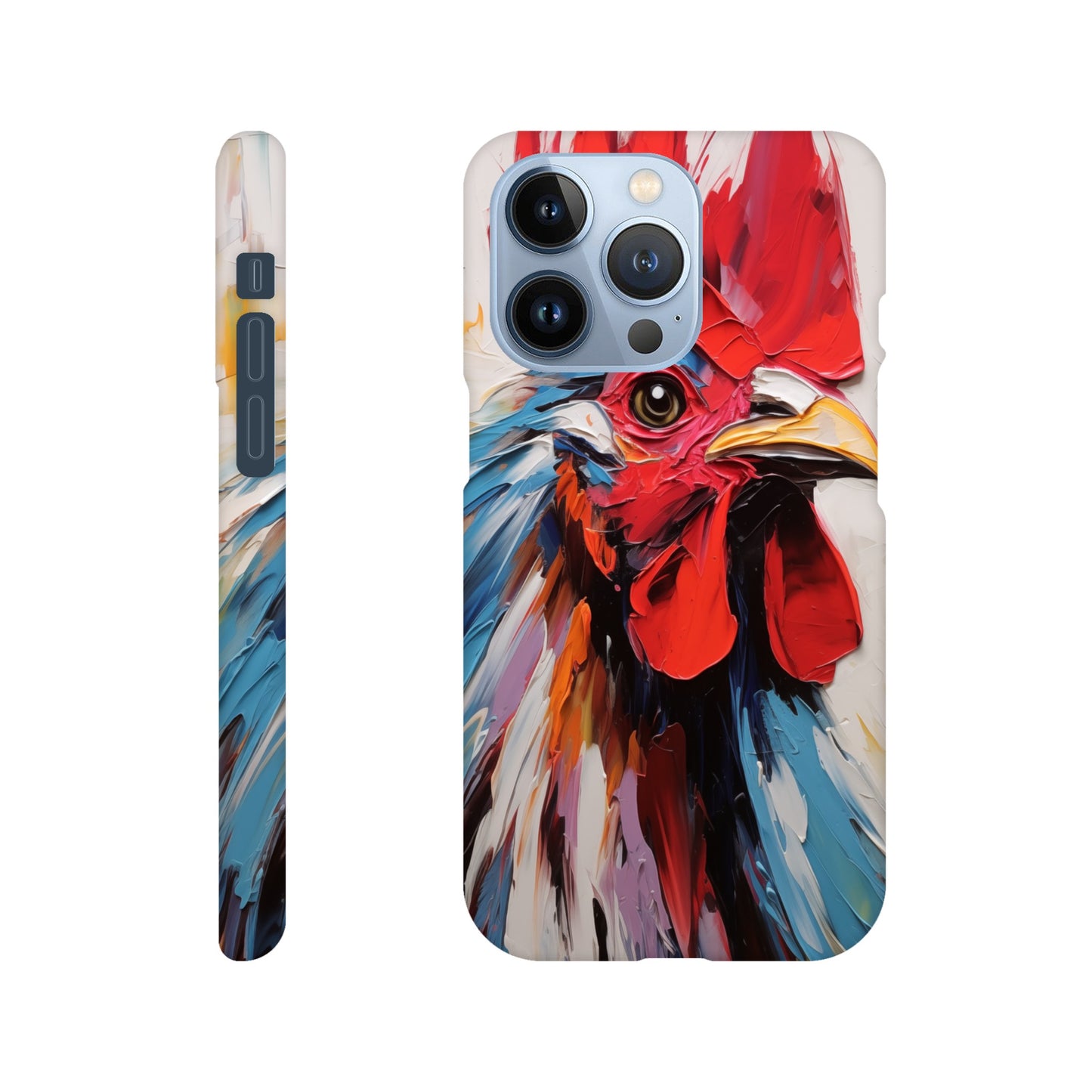 iPhone Case - Rooster Vibrant Vigilance