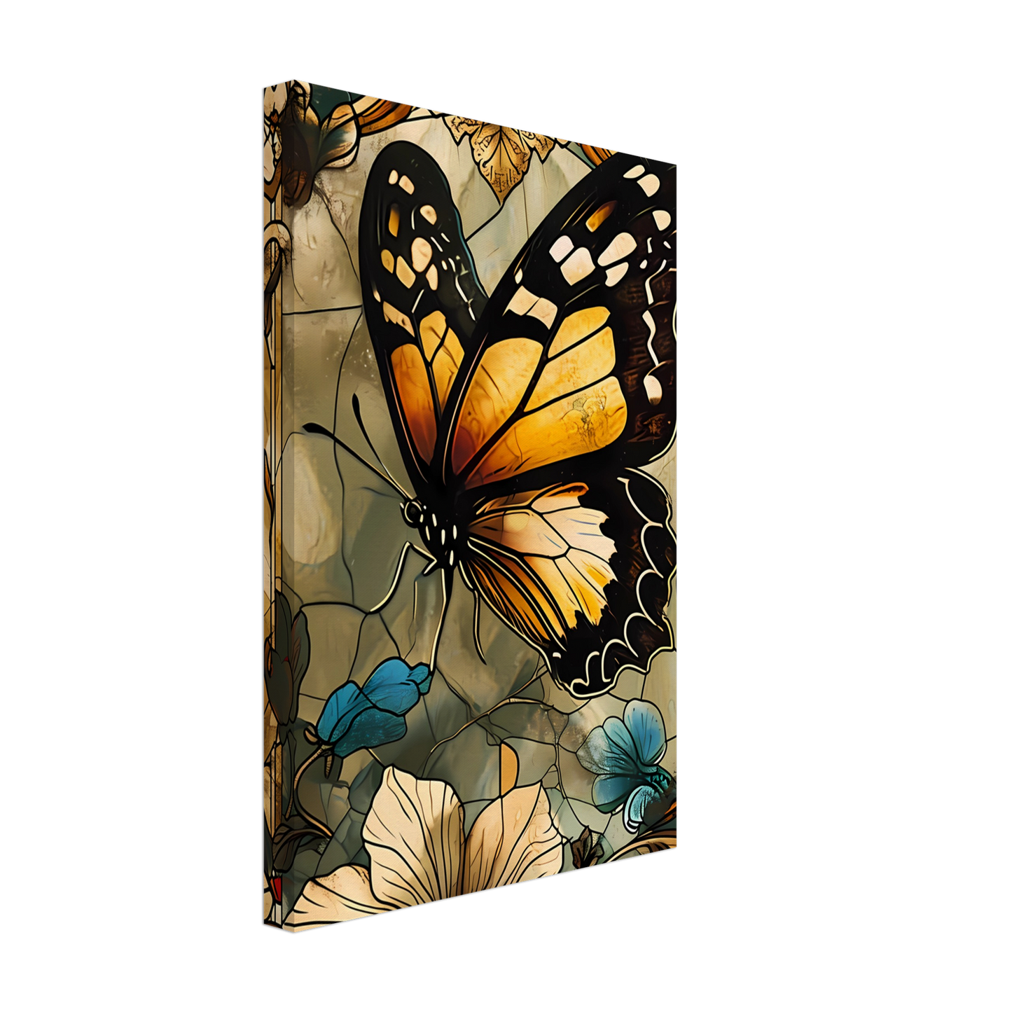 Canvas Wall Art - Radiant Monarch