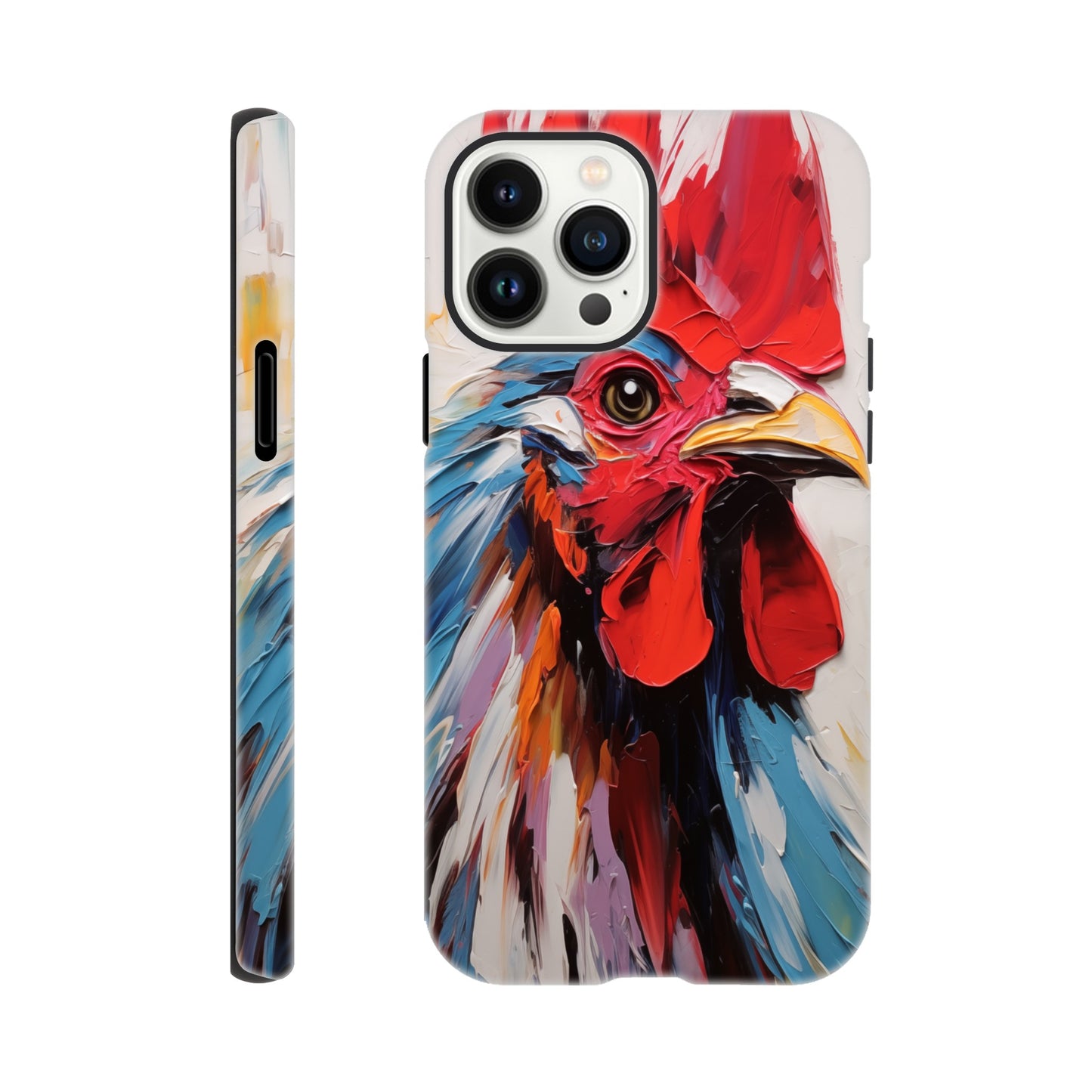 iPhone Case - Rooster Vibrant Vigilance