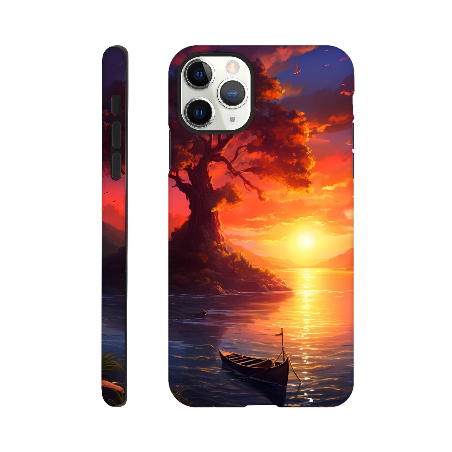 iPhone case - Solitary Sunset Serenade